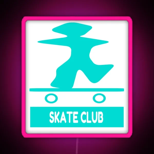 Skate Club RGB Neon Sign