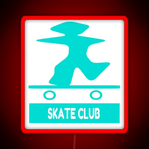 Skate Club RGB Neon Sign