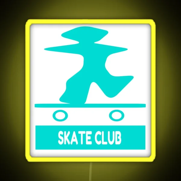 Skate Club RGB Neon Sign