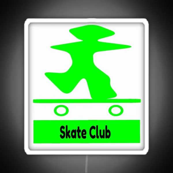 Skate Club RGB Neon Sign