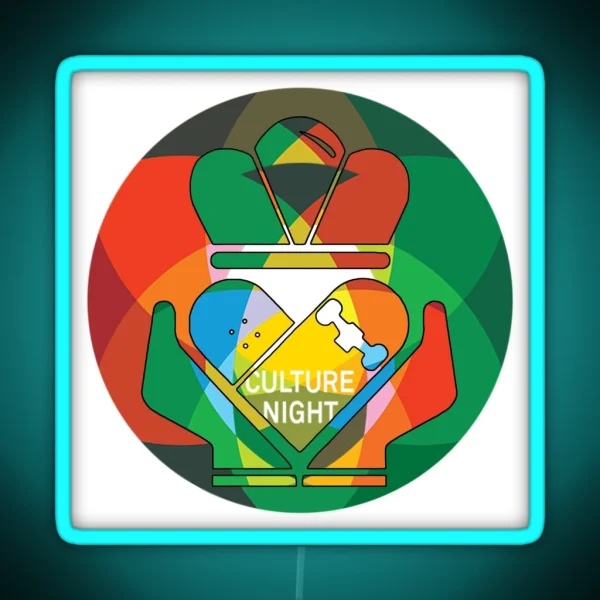 Skate Culture Night Galway RGB Neon Sign