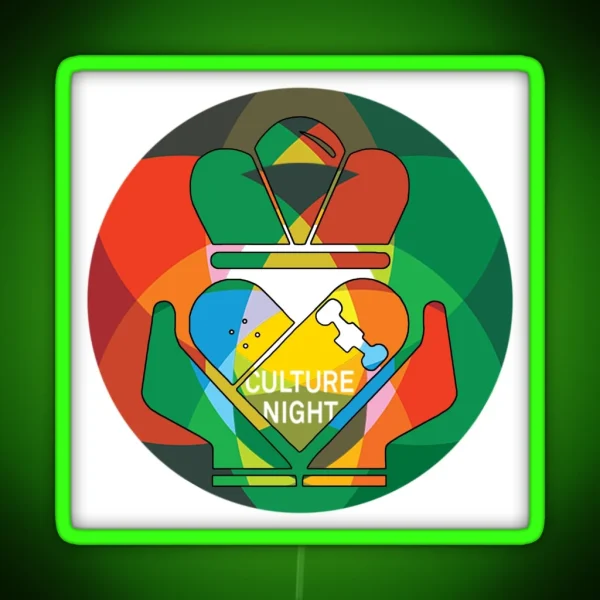 Skate Culture Night Galway RGB Neon Sign