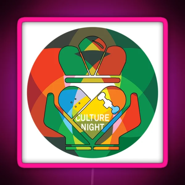 Skate Culture Night Galway RGB Neon Sign