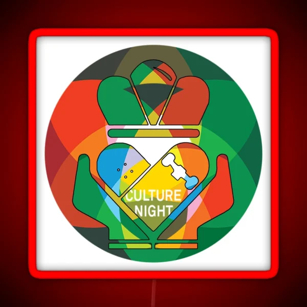 Skate Culture Night Galway RGB Neon Sign