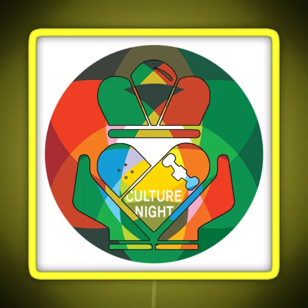 Skate Culture Night Galway RGB Neon Sign