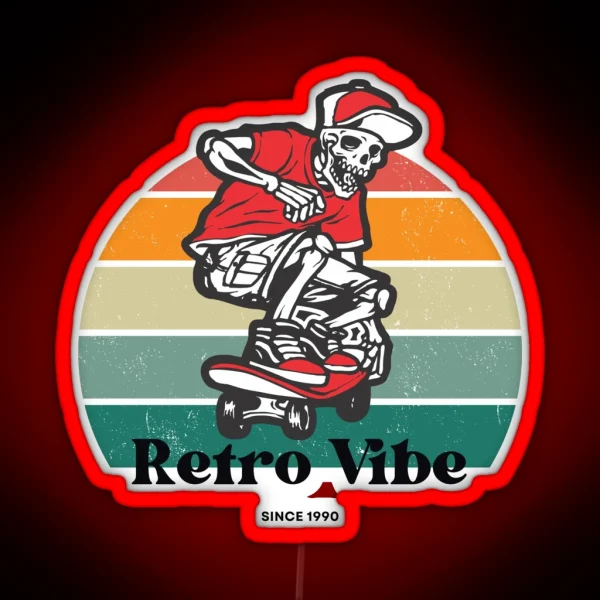Skate Culture RGB Neon Sign