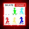 rgb-neon-skate-designs-red