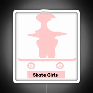 Skate Girls RGB Neon Sign