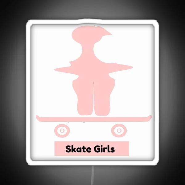 Skate Girls RGB Neon Sign