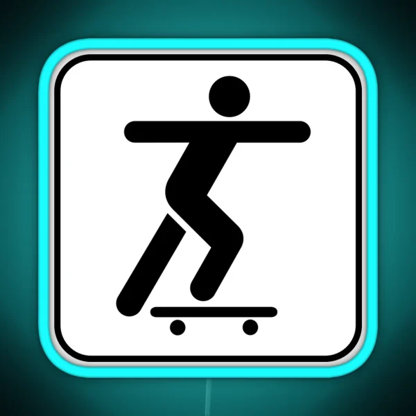Skate Lovers RGB Neon Sign