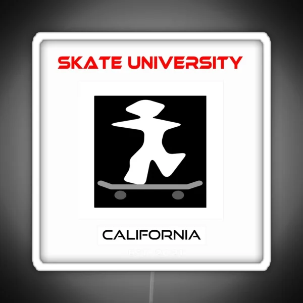 Skate University RGB Neon Sign