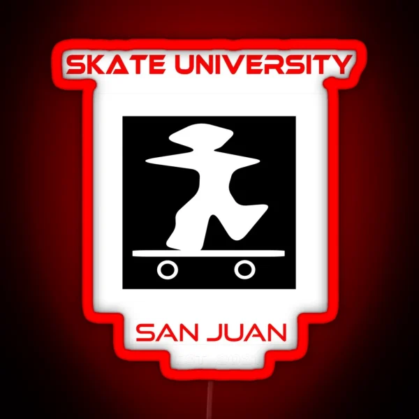 Skate University RGB Neon Sign