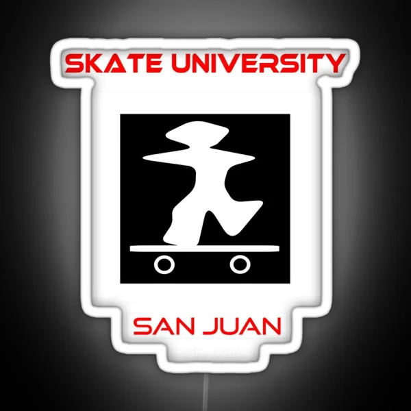 Skate University RGB Neon Sign