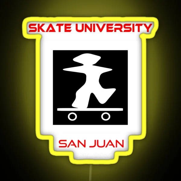 Skate University RGB Neon Sign