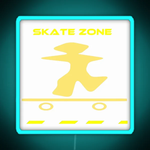 Skate Zone RGB Neon Sign