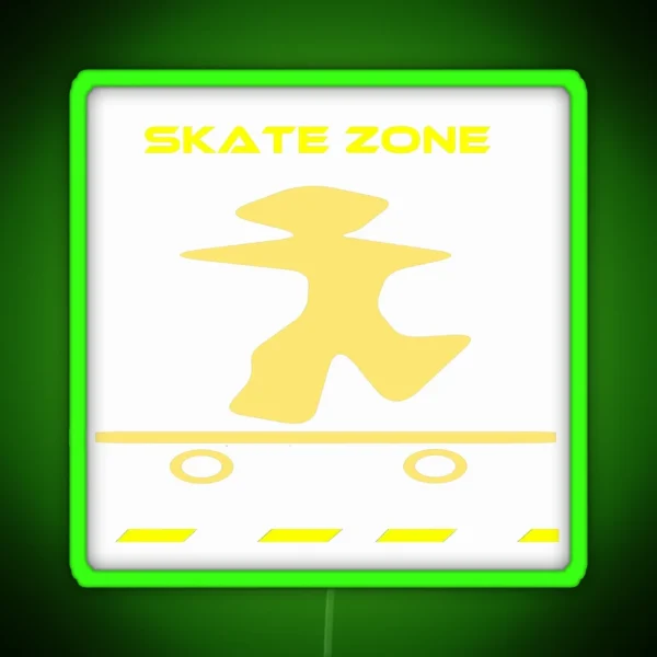 Skate Zone RGB Neon Sign