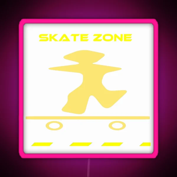 Skate Zone RGB Neon Sign