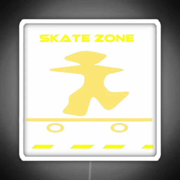 Skate Zone RGB Neon Sign