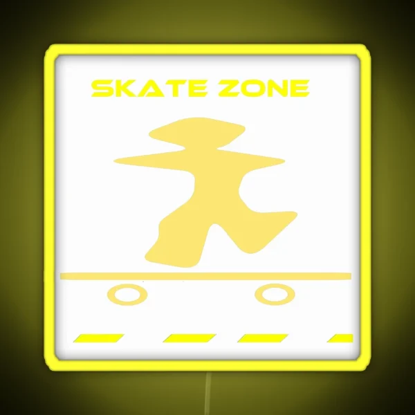 Skate Zone RGB Neon Sign