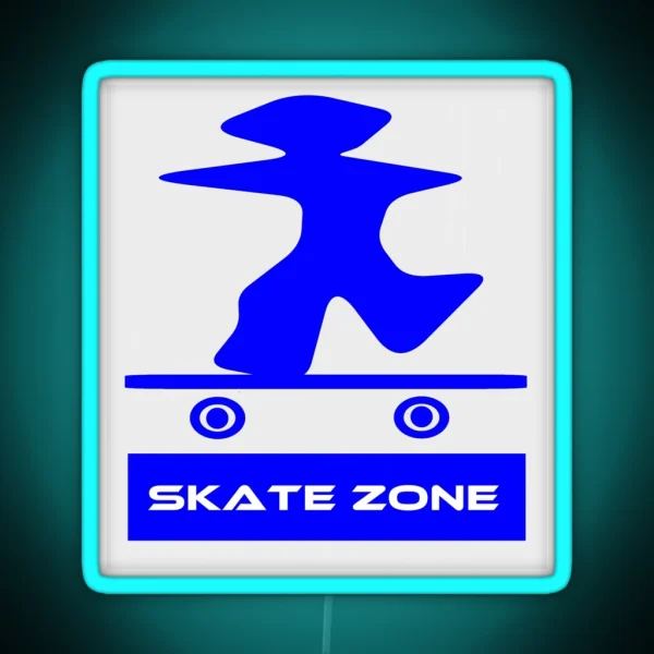 Skate Zone RGB Neon Sign