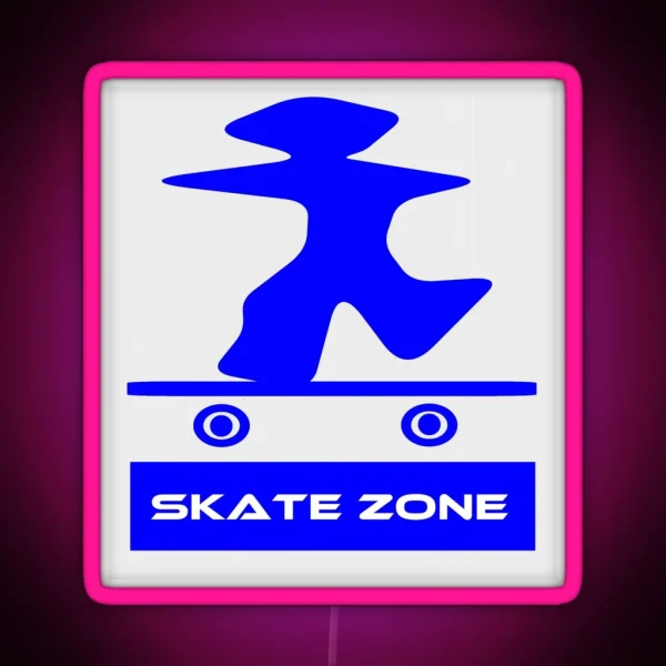 Skate Zone RGB Neon Sign