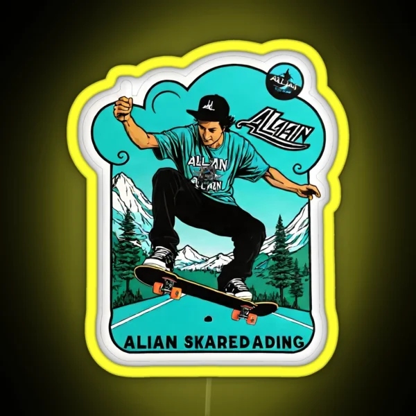 Skateandskate RGB Neon Sign
