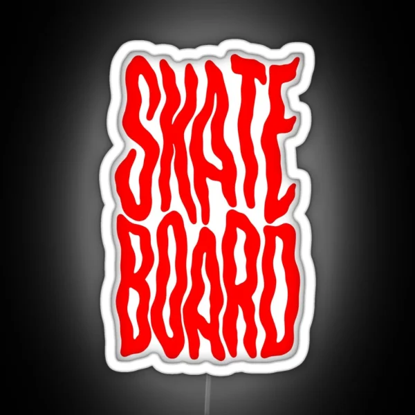 Skateboard RGB Neon Sign