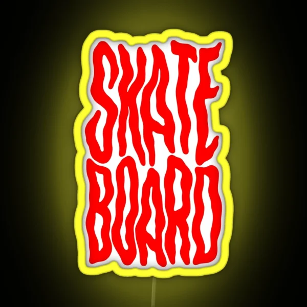 Skateboard RGB Neon Sign