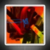 RGB Neon Sign with Skein Pattern