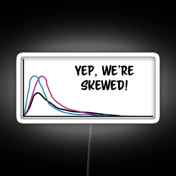 Skewed RGB Neon Sign