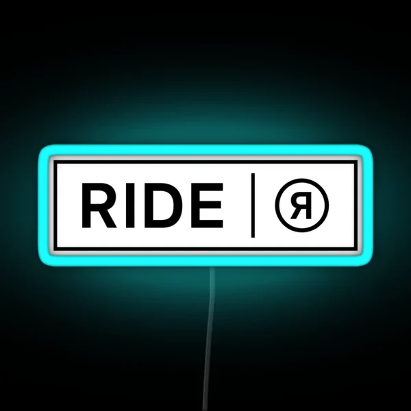 Ski And Ride RGB Neon Sign