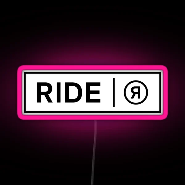 Ski And Ride RGB Neon Sign