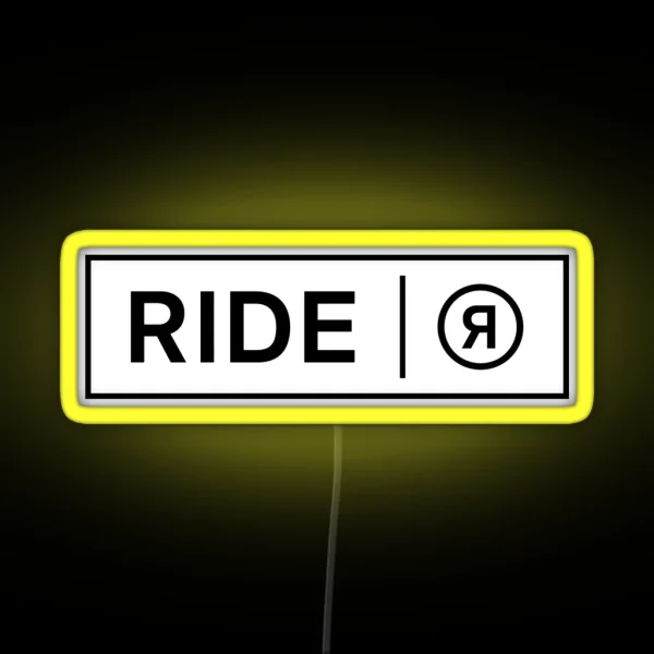 Ski And Ride RGB Neon Sign