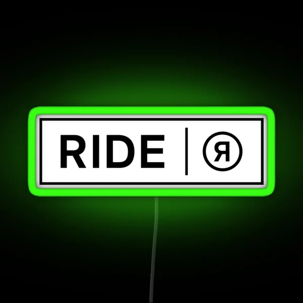 Ski And Ride RGB Neon Sign