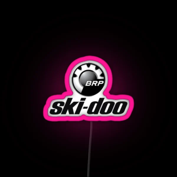 Ski Doo Logo Led RGB Neon Sign