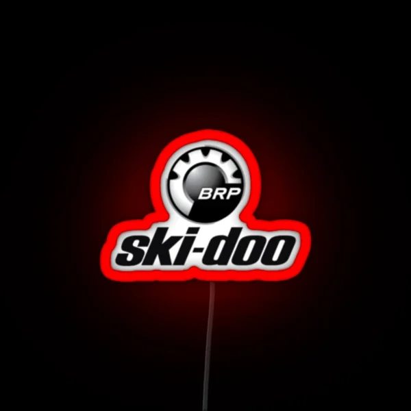 Ski Doo Logo Led RGB Neon Sign
