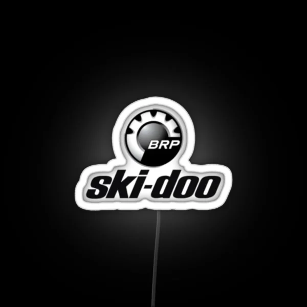 Ski Doo Logo Led RGB Neon Sign