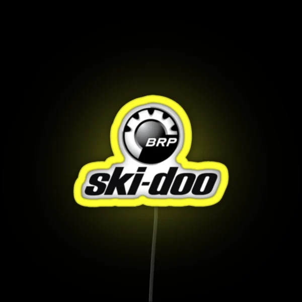 Ski Doo Logo Led RGB Neon Sign