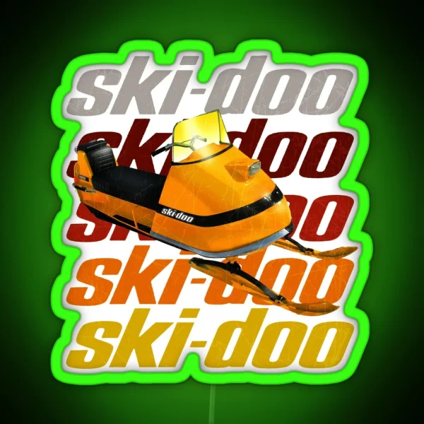 Ski Doo RGB Neon Sign