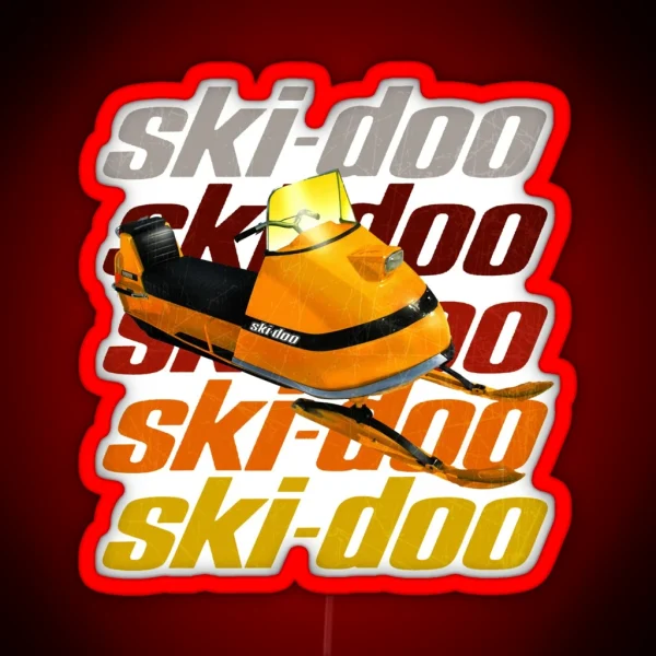 Ski Doo RGB Neon Sign