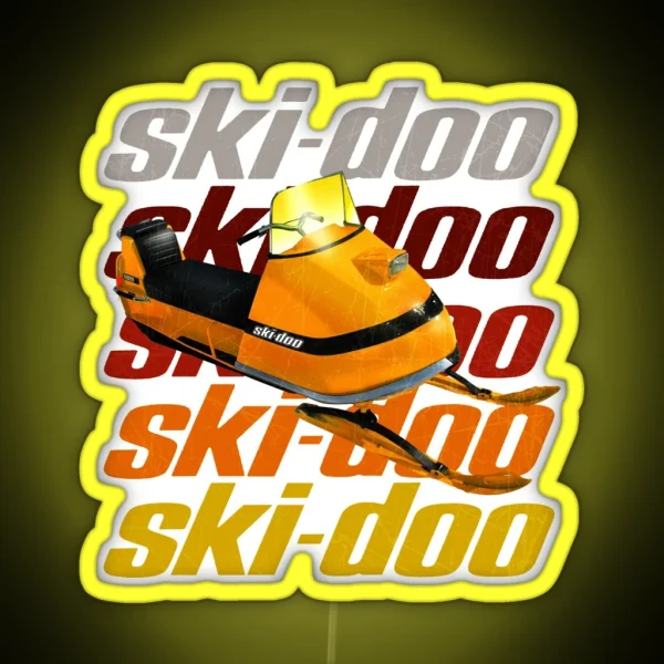 Ski Doo RGB Neon Sign