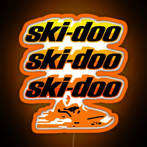 Ski Doo RGB Neon Sign