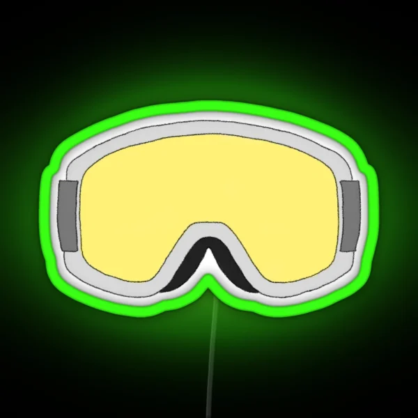 Ski Goggle Led RGB Neon Sign