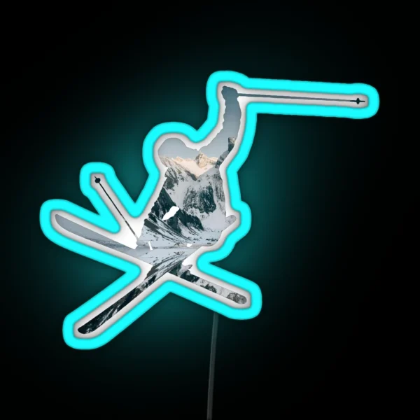 Ski MTN RGB Neon Sign