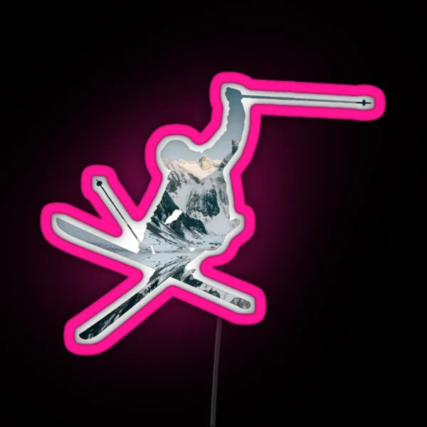 Ski MTN RGB Neon Sign