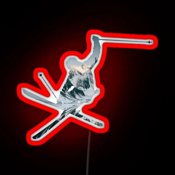 Ski MTN RGB Neon Sign