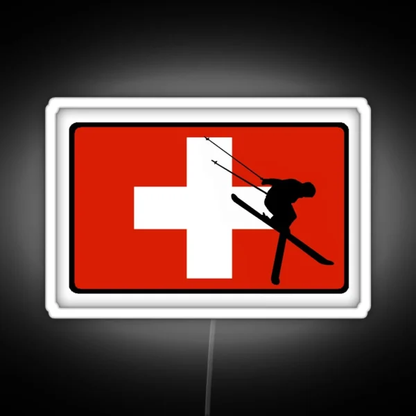 Ski Patrol RGB Neon Sign