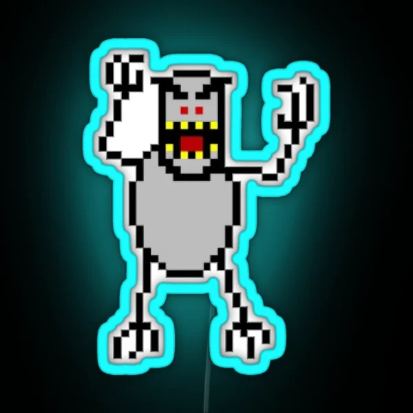 Skifree Yeti RGB Neon Sign