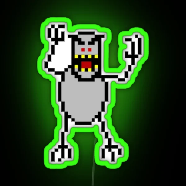 Skifree Yeti RGB Neon Sign