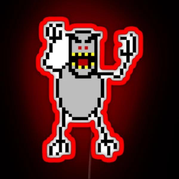 Skifree Yeti RGB Neon Sign
